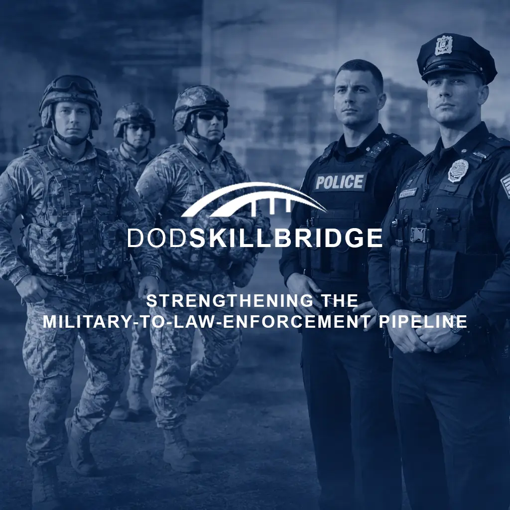 DoD SkillBridge program helping military service members transition into law enforcement careers