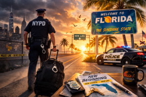 NYPD officer relocating to Florida for law enforcement certification