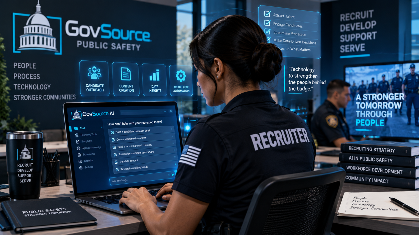 GovSource Recruit AI public safety recruiting technology